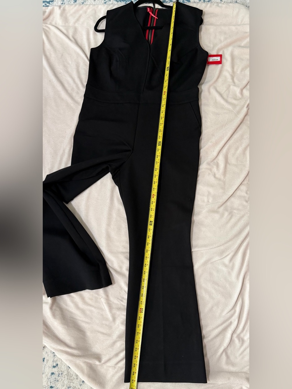 NWT SPANX The Perfect Jumpsuit Black Petite 20383Q - Picture 8 of 12